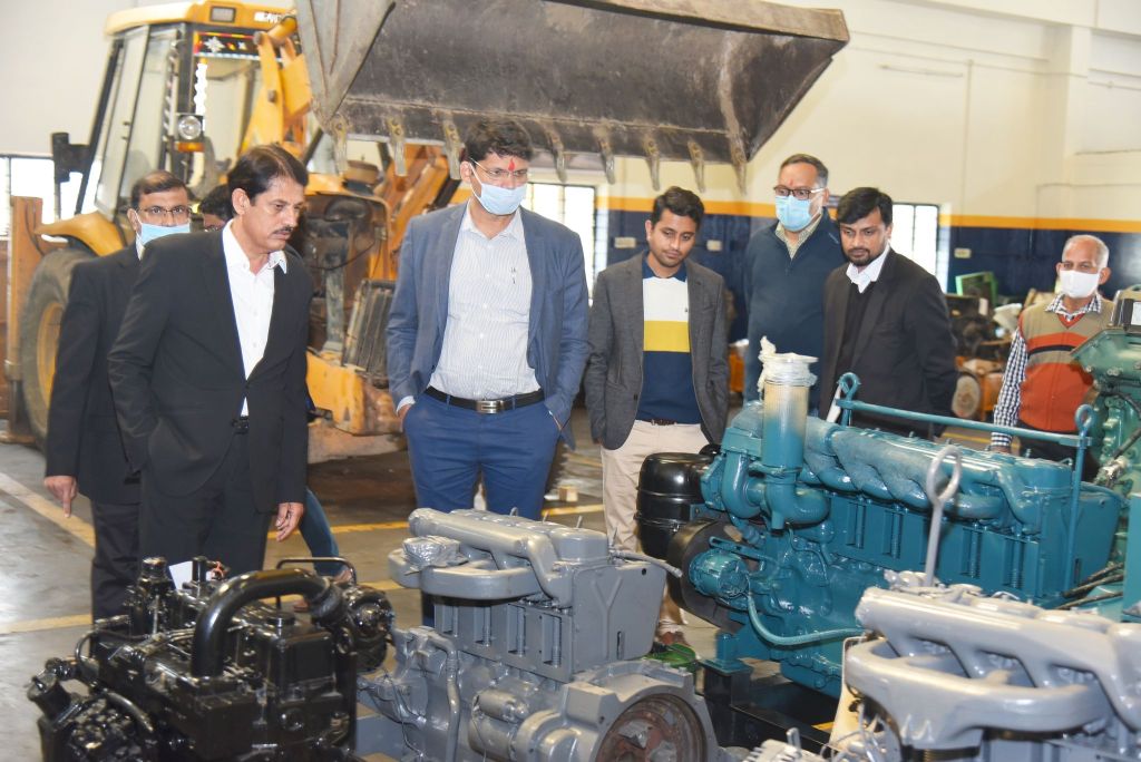Visit by MD - Volvo CE India